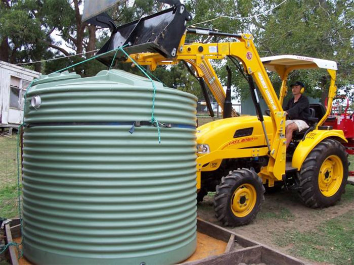 Installing a Rainwater Tank